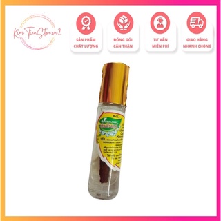 Dầu Nóng Thảo Dược Ngâm Quế Jermjan 8ml Thái Lan