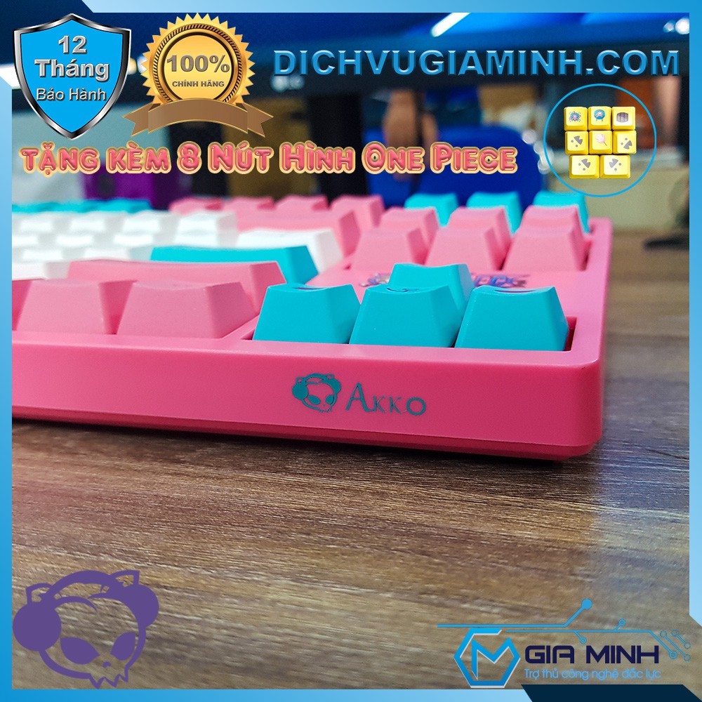 Bàn Phím Cơ AKKO 3087 v2 One Piece Chopper - USB Akko Switch v2