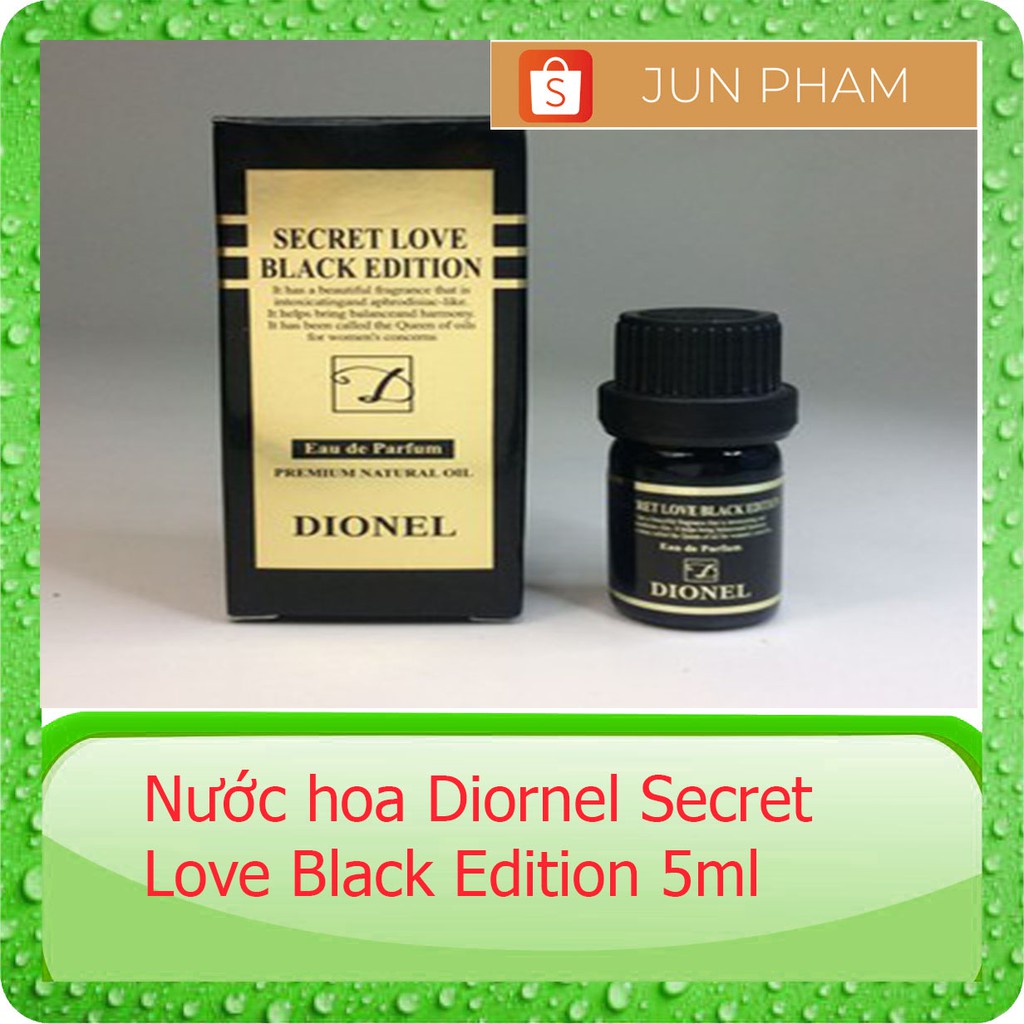 Nước hoa Dionel Secret Love Black Edition 5ml