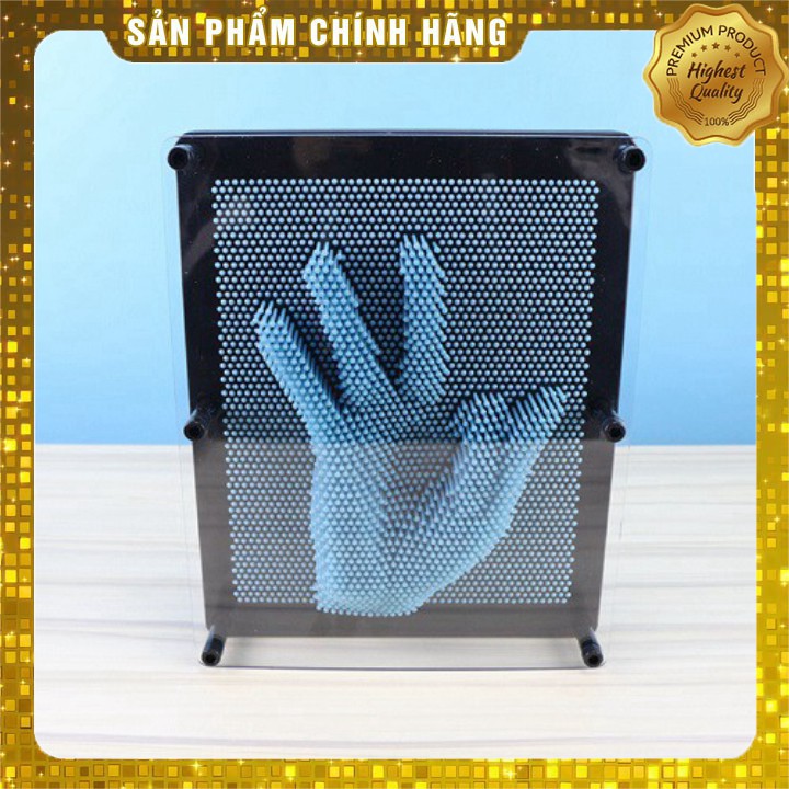 MAU HOT  -Đồ chơi bảng đinh nhựa PinArt 3D in tạo hình giao ngẫu nhiên+ Tặng kèm hình dán sieu RE