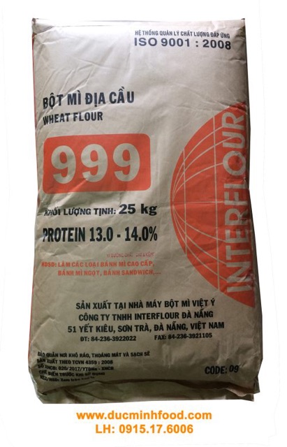 Bột mỳ chuyên dụng bao 25kg