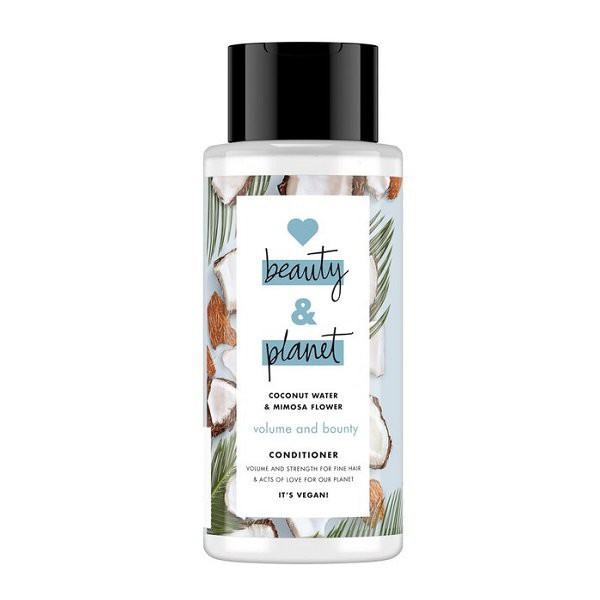 Dầu Gội  dưỡng ẩm và giúp tóc bồng bềnh Love Beauty And Planet Volume and Bounty 400ml  DG216