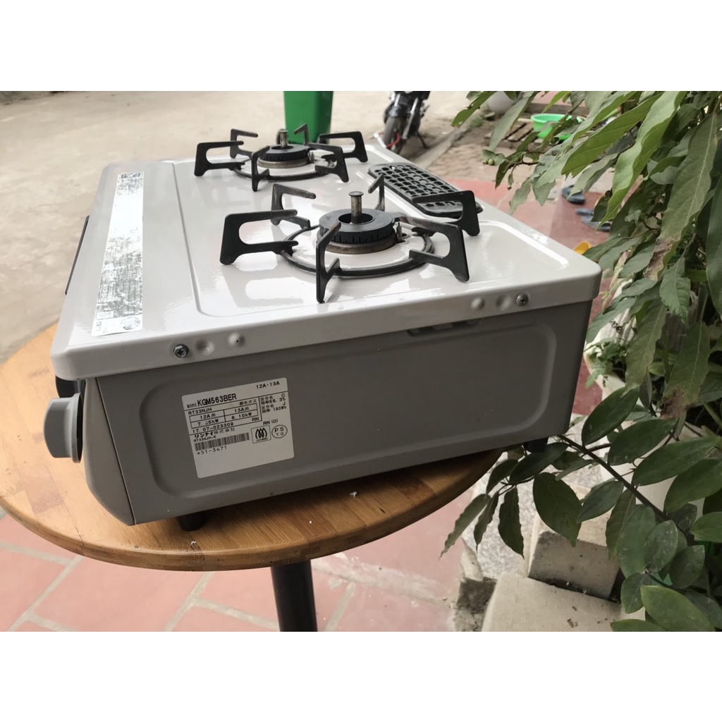 Bếp ga nội địa Nhật Rinnai kèm lò nướng