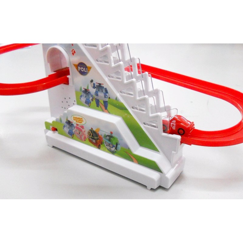 Bộ Đồ Chơi Ô Tô Leo Cầu Trượt Cho Bé Yêu