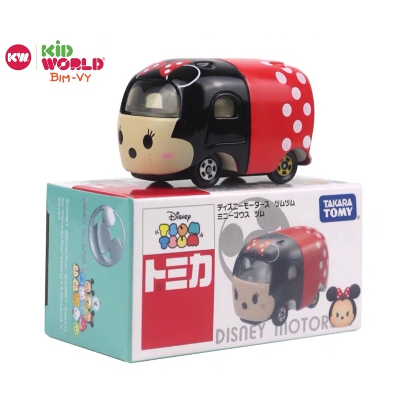 Xe mô hình Tomica Box Disney TsumTsum. Made in China. MS: 648.