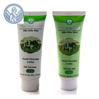 Thorakao - sữa rửa mặt trắng da sữa bò 120g