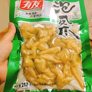 CHÂN GÀ ỚT XANH TRÙNG KHÁNH TRUNG QUỐC YUYU GÓI TO 210 GRAM BM