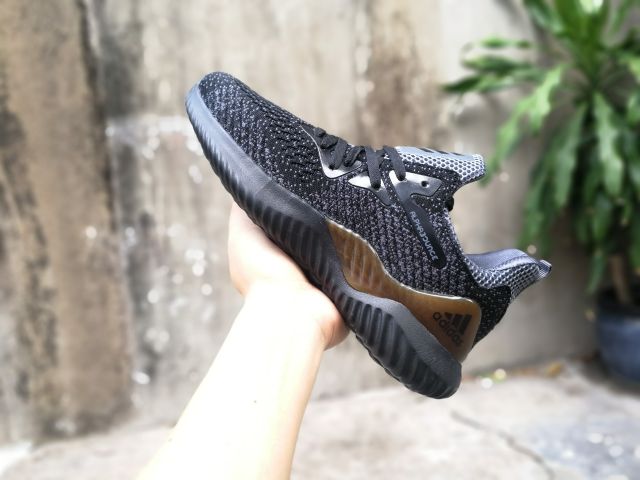 [Fullbox] Giầy alphabounce đen phối nâu nam