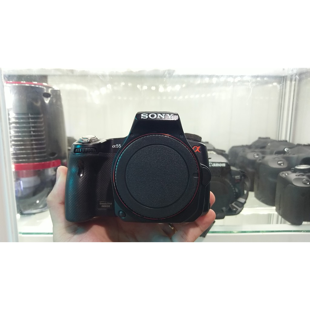 Máy Ảnh ống kính rời kĩ thuật số  Sony A55v rất đẹp ngôn ngữ tiếng nhật , quay phim FullHD 1080p | BigBuy360 - bigbuy360.vn