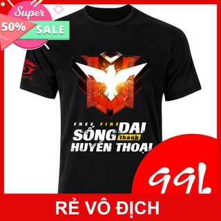 [XẢ KHO] Áo Free Fire - sống dai thành huyền thoại giá siêu rẻ nhất áo Game  Garena