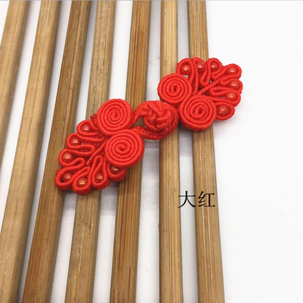 Set 5 Nút Thắt Dây Ruy Băng Hình Ếch Phong Cách Trung Hoa