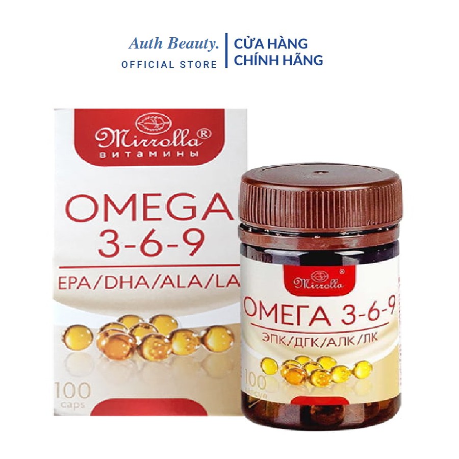 Viên uống Omega 369 Mirrolla Nga 100 viên