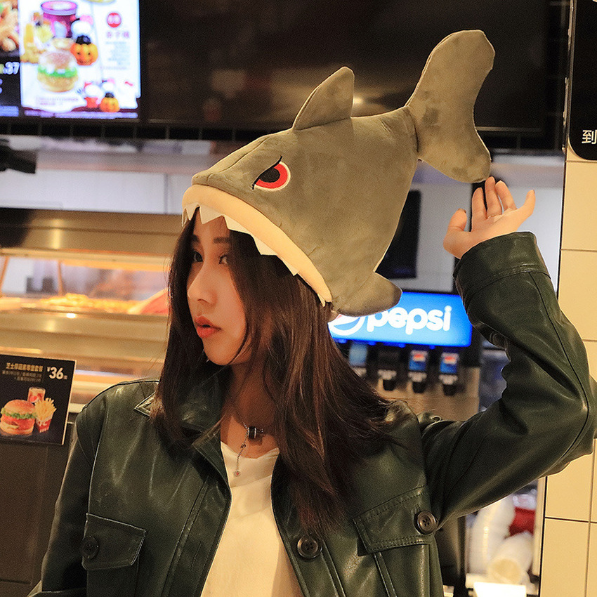 《ready stock》Adorable Stuffed Shark Baby Hoodies