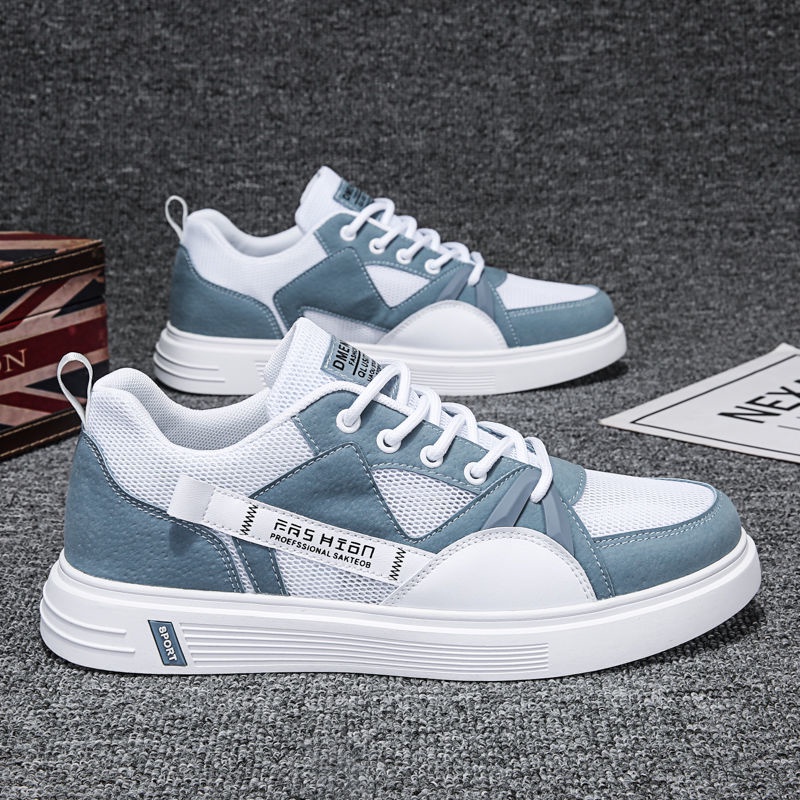 Giày sneaker nam thể thao Fashion Sport phối da lộn cực chất thời trang ulzzang Hàn Quốc TH-95