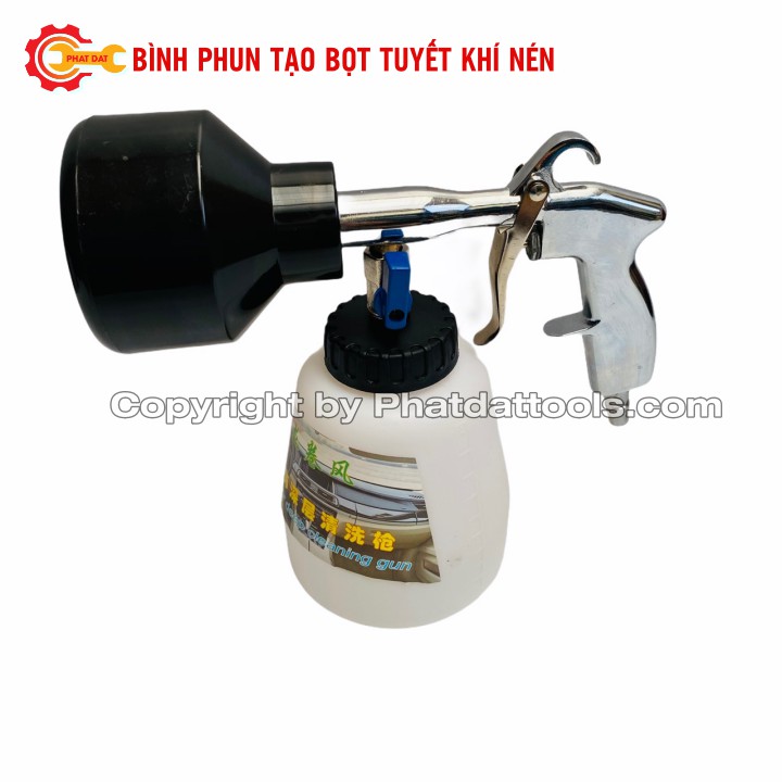 [ GIÁ RẺ] Bình phun tạo bọt tuyết dùng khí nén 1000ml-Đầu đen