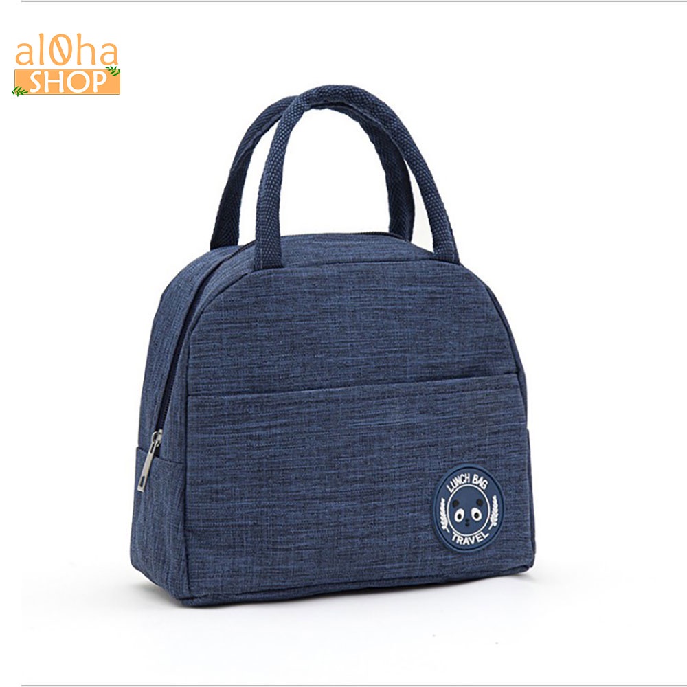 Túi xách cách nhiệt, chống thấm nước T014 đựng cơm văn phòng, đồ dùng cá nhân, mỹ phẩm trang điểm, du lịch - al0ha Shop