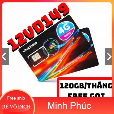 Sim VD89 / VD149 vào mạng nghe gọi 1 năm không phải nạp tiền