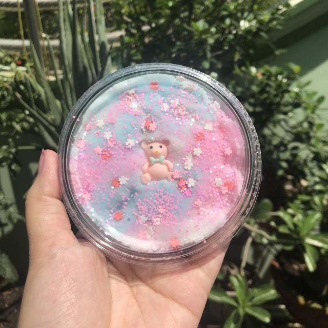 Slime Hình Đám Mây / Dải Ngân Hà Kỳ Lân Cầu Vồng Lấp Lánh S