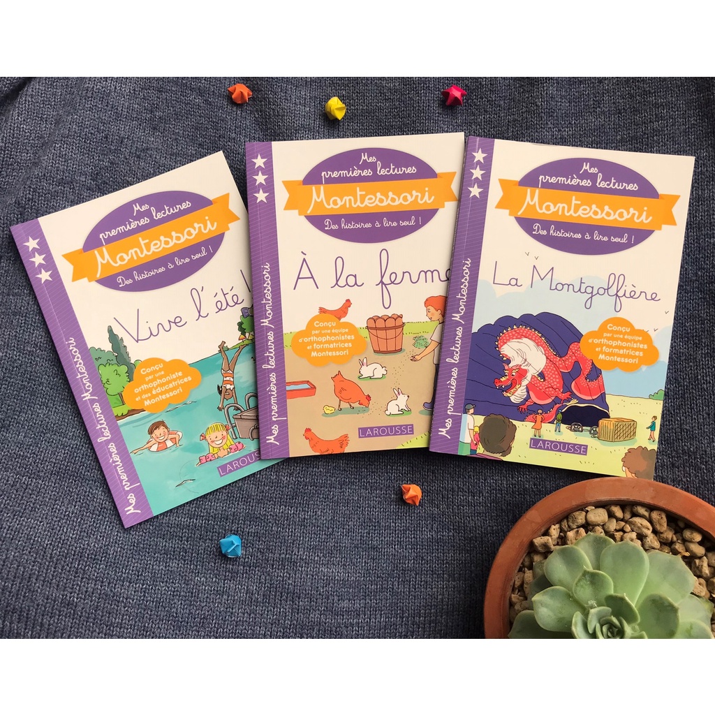 Sách luyện đọc tiếng Pháp cho học sinh - Mes Premieres Lectures Montessori Niveau 3