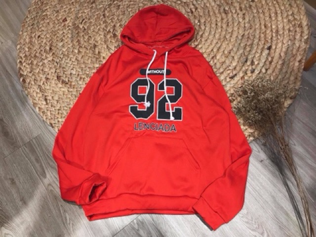 HOODIE số 92 NỈ LÓT LÔNG DÀY MỊN FREESIZE <65kg | BigBuy360 - bigbuy360.vn