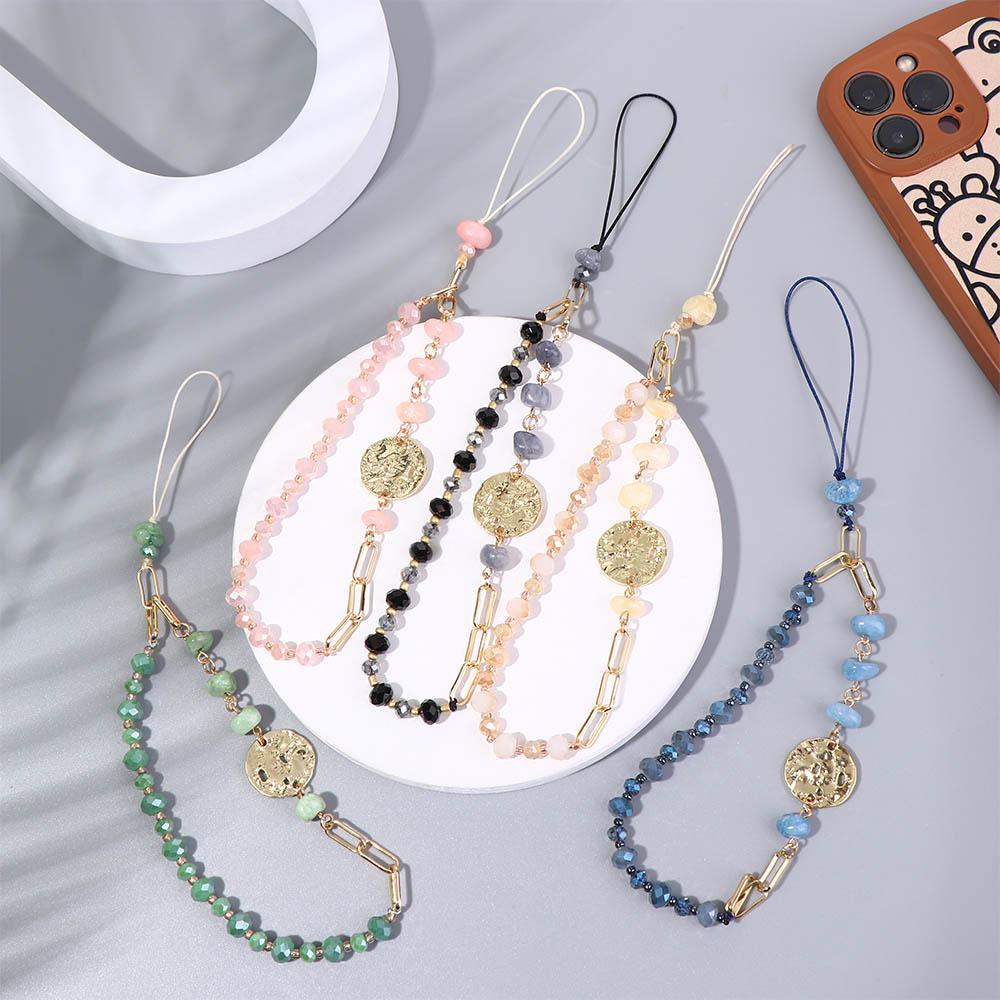 Dây Treo Điện Thoại Xâu Hạt Nhiều Màu Chống Thất Lạc Tiện Dụng