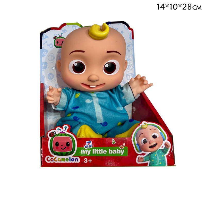 Búp bê nhồi bông đồ chơi có nhạc dễ thương cho trẻ em JJ
