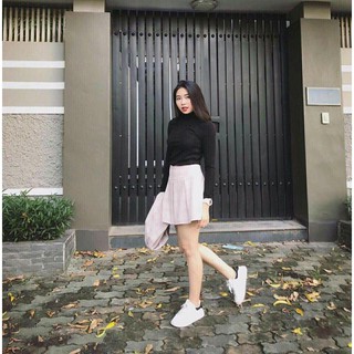 Áo giữ nhiệt cổ lọ cho nữ