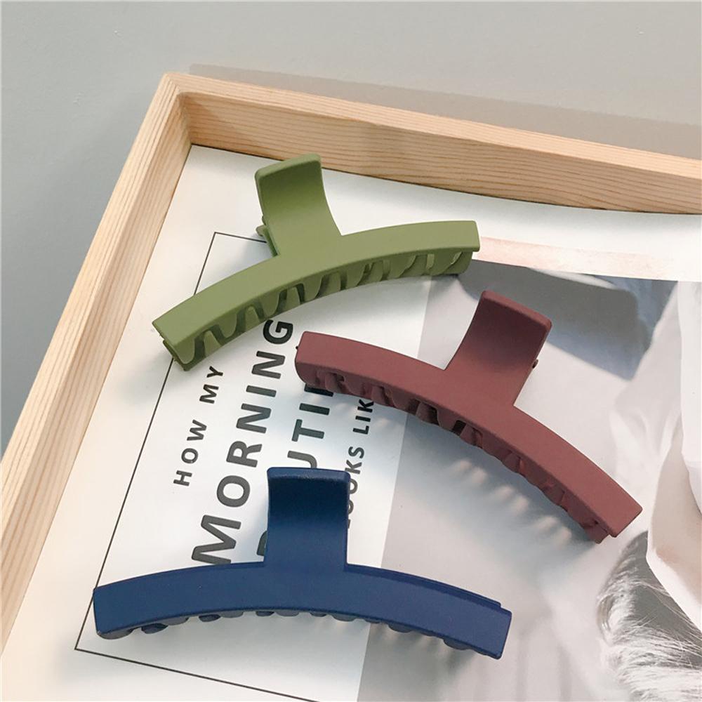 Kẹp Tóc Acrylic Bóng Thời Trang Cho Nữ WMES15H