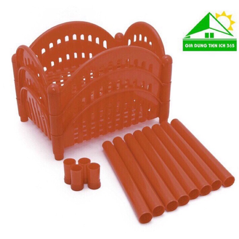 kệ để đồ thành vòm, kệ kiểu đựng đồ nhựa Việt Nhật 5522