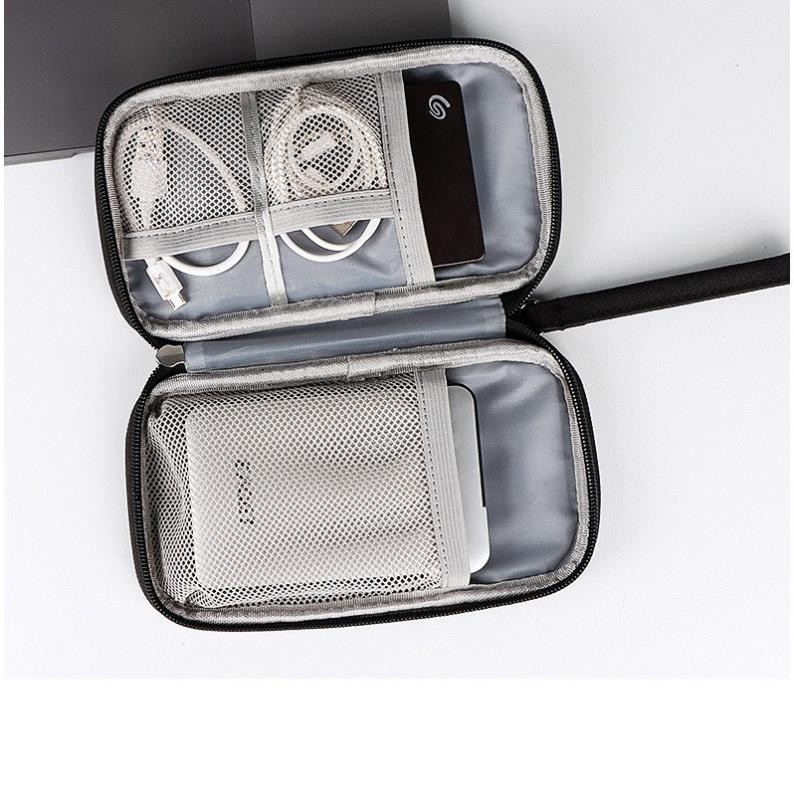 Túi đựng phụ kiện công nghệ SOLANO túi đựng điện thoại, pin dự phòng, cáp sạc, ổ cứng di động đa năng TA-001334