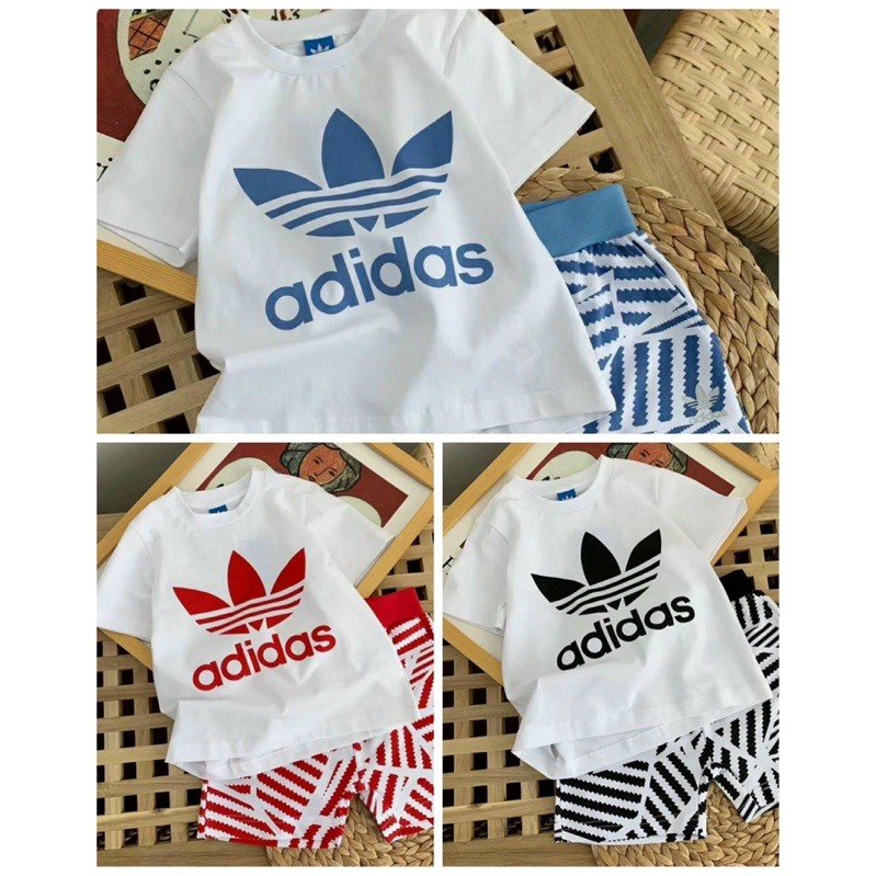 Combo 3 bộ Adidas  cho bé từ 8-20 kg