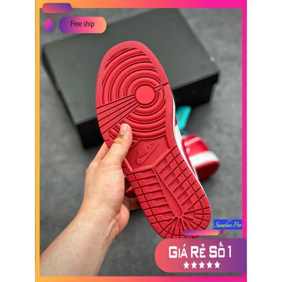 (FULL BOX + QUÀ TẶNG) Giày thể thao Air Jordan 1 Low Gym Red White thấp cổ siêu đẹp dành cho nam và nữ | BigBuy360 - bigbuy360.vn