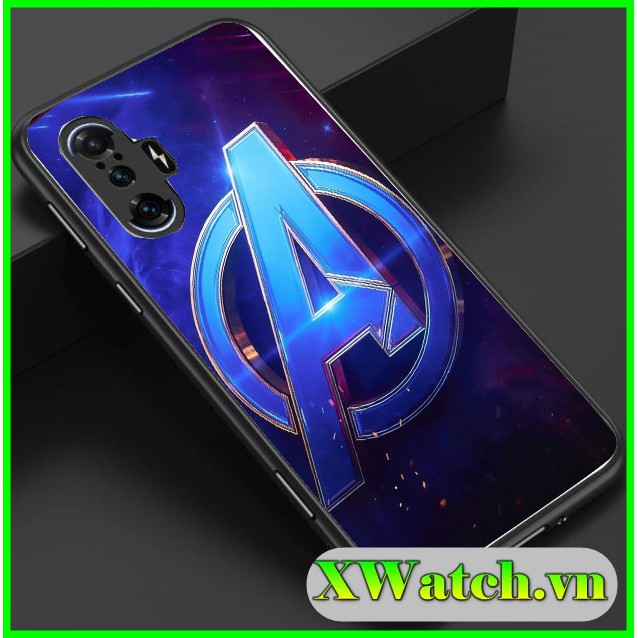 Ốp lưng dẻo TPU Xiaomi Redmi K40 Gaming in hình Avengers siêu anh hùng