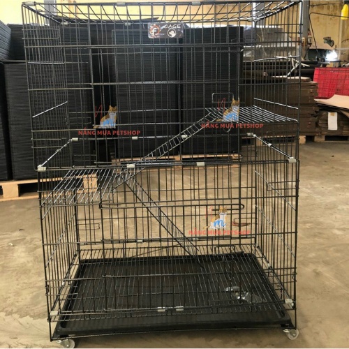 Chuồng mèo 3 tầng, lồng nuôi mèo, chuồng mèo