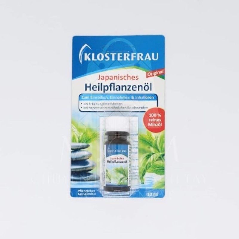DẦU BẠC HÀ NGUYÊN chất KLOSTERFRAu 10ml