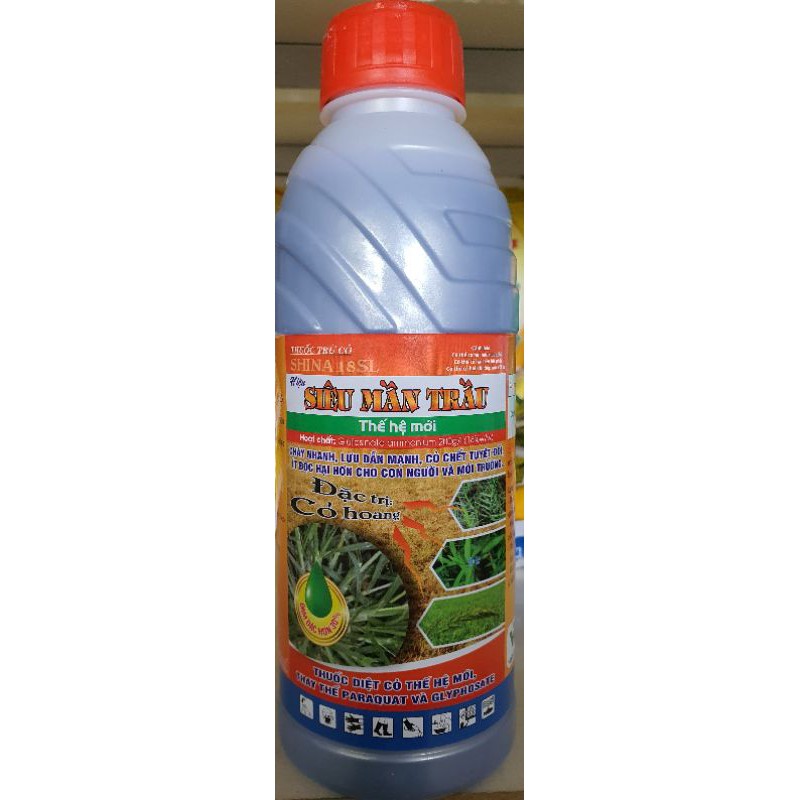 Thuốc trừ cỏ lưu dẫn mạnh đặc trị cỏ Siêu Mần Trầu thế hệ mới chai 1 lít