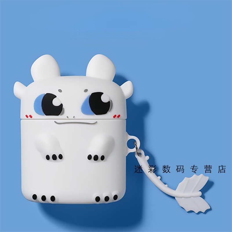 Vỏ Bảo Vệ Hộp Sạc Tai Nghe HiTune H3 Hình Vịt &amp; Poke Ball Dễ Thương