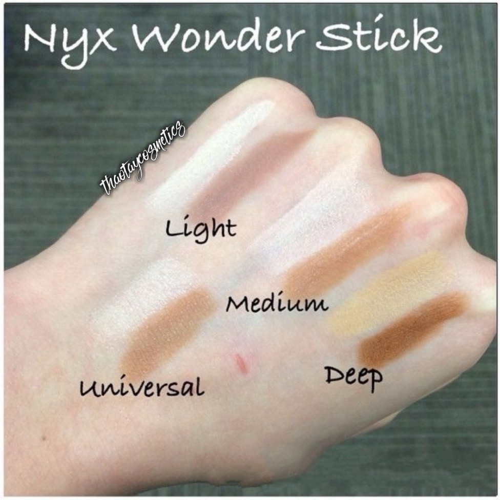 Bút che khuyết điểm và tạo khối 2 đầu NYX Wonder Stick Highlight & Contour (4g)