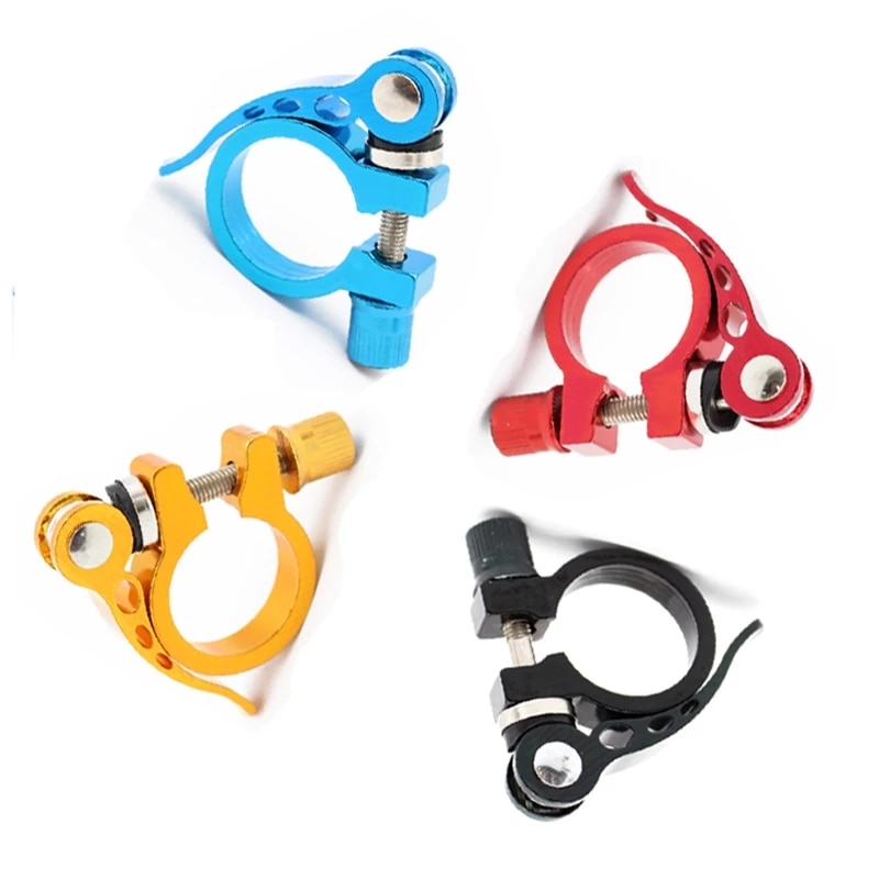 Kẹp Gắn Yên Xe Đạp Leo Núi 31.8mm Bằng Nhôm Siêu Nhẹ