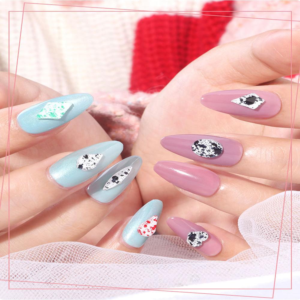 OCEANMAP Kính Đá Đính Móng Tay Lấp Lánh Nhiều Màu Chất Lượng Cao