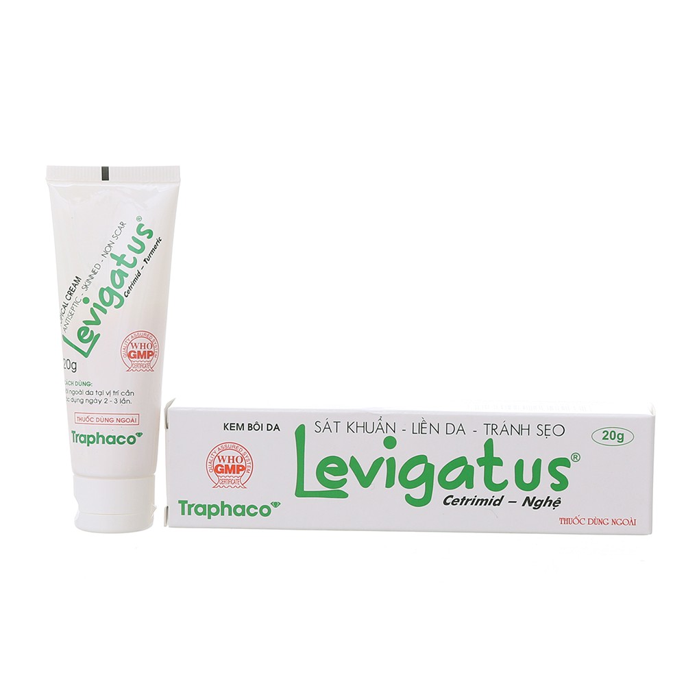 Levigatus - Sát khuẩn - Liền da - Tránh sẹo