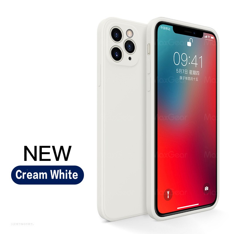 Ốp điện thoại mềm đơn giản cho Iphone 12 Mini 11 Pro Max X Xs Xr 7 8 Plus