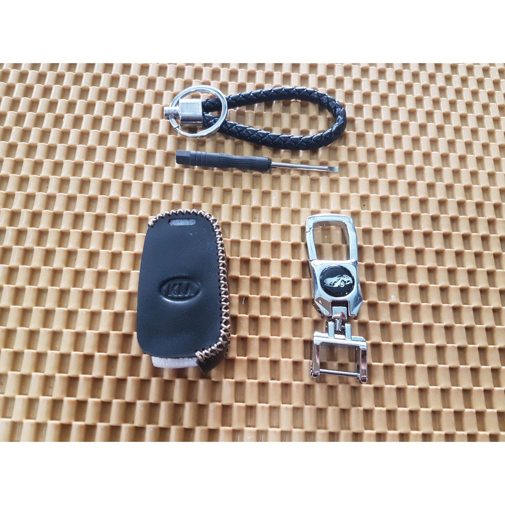 Bao da chìa khóa KIA