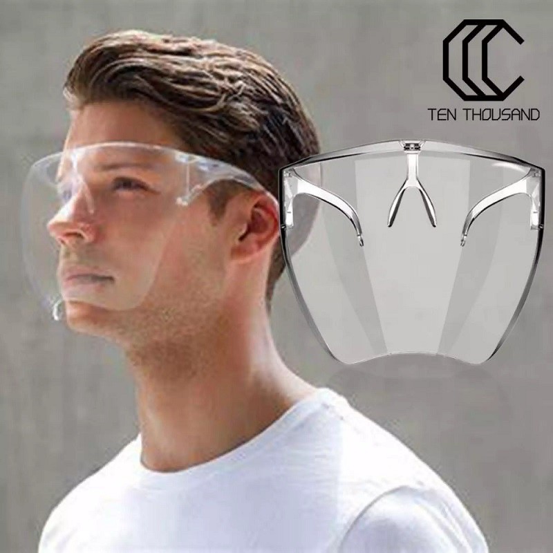 [Loại Xịn] Mặt nạ kính chống giọt bắn, mặt nạ bảo hộ chống nước, bụi bẩn không lóa mắt