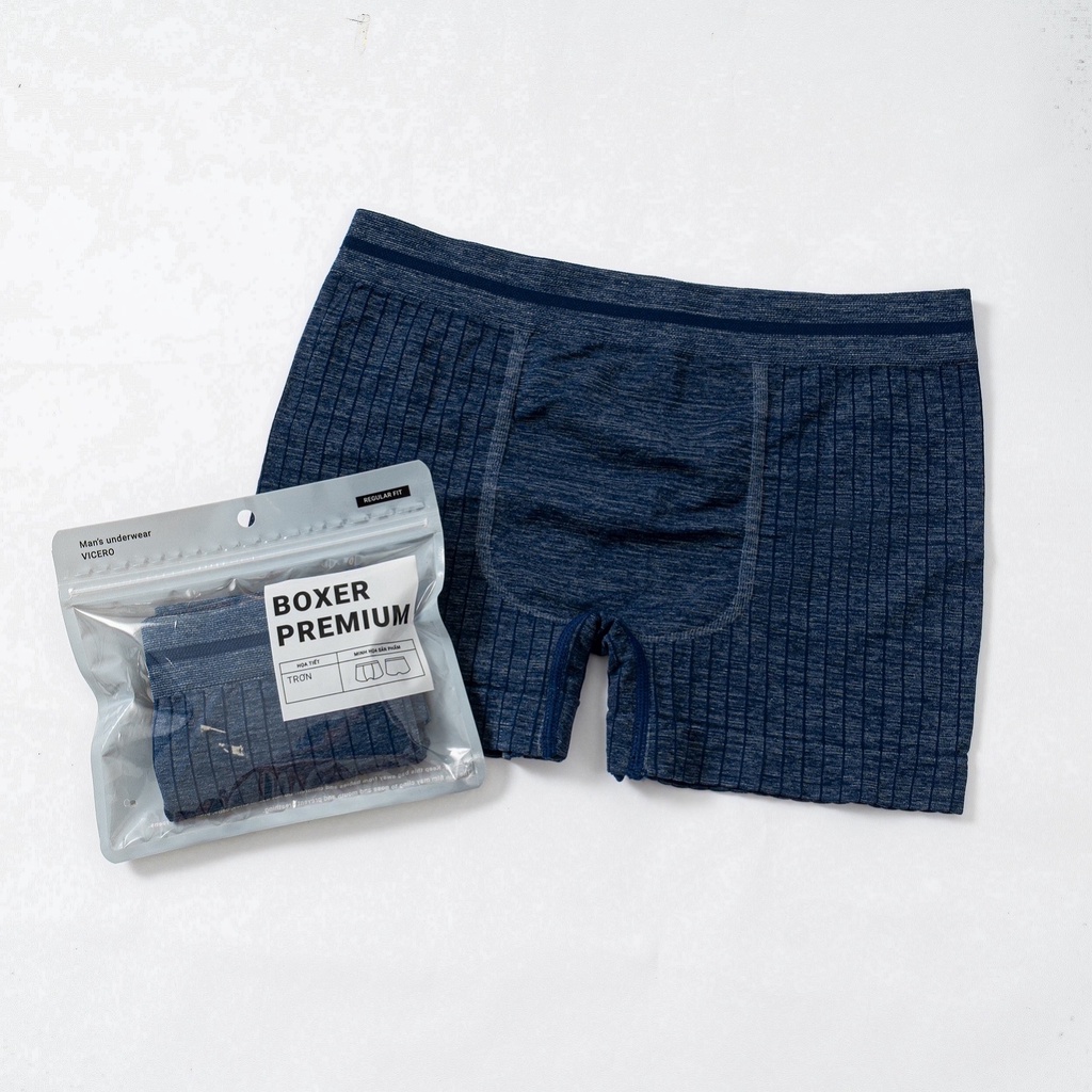 Combo 3 Quần Sịp Nam Co Giãn Không Đường May Cao Cấp VICERO