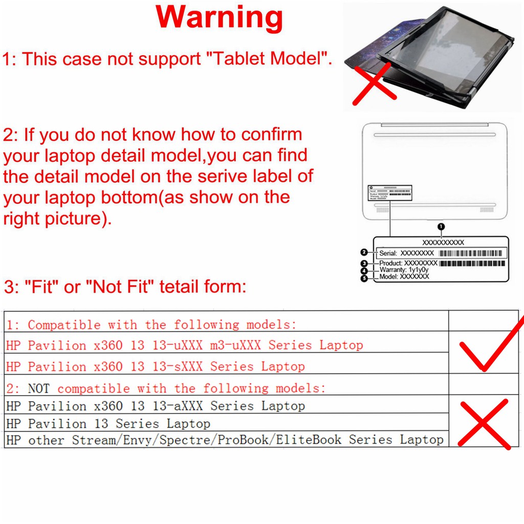 Bảo Vệ Vỏ Bọc Laptop 13.3 "Hp Pavilion X360 13 13-uxxx M3-Uxxx 13-sxxx (Such As M3-U103Dx 13-u163nr 13-s120n)