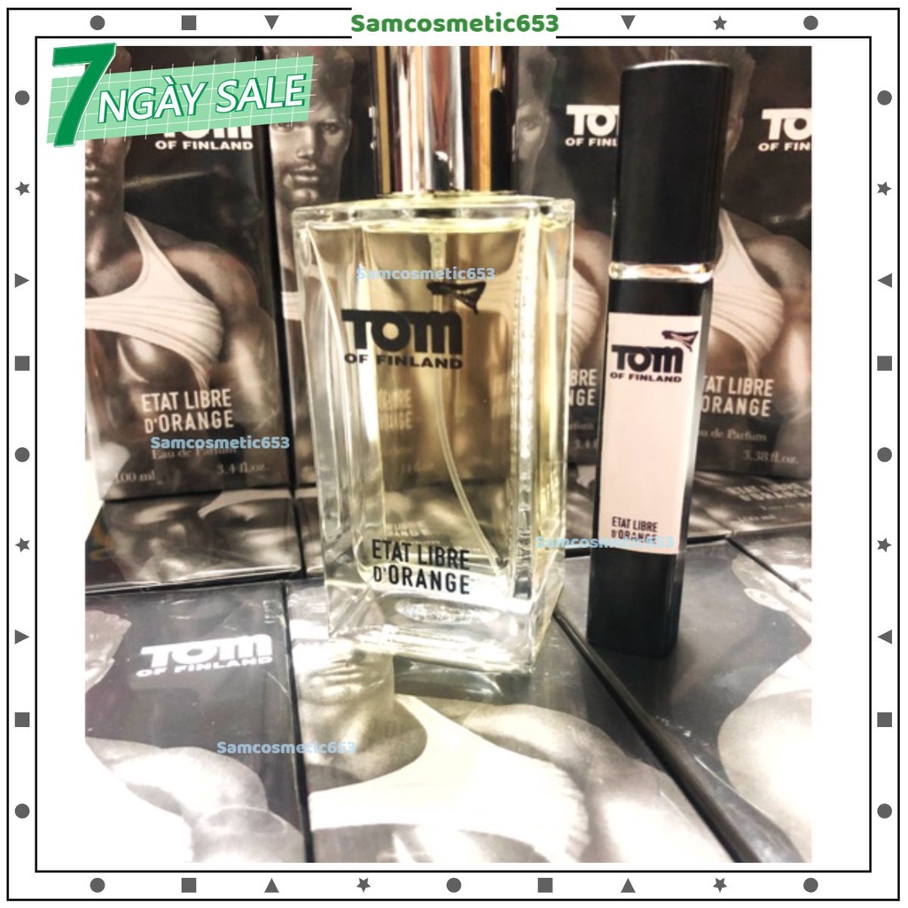 [Samcosmetic] ( Có Sẵn ) Mẫu thử nước hoa etat libre dorange tom of finland 10ml dạng xịt