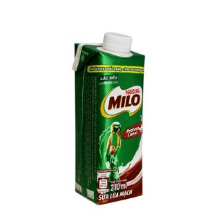 thùng 24 hộp thức uống milo lúa mạch 210ml (lắp vặn)