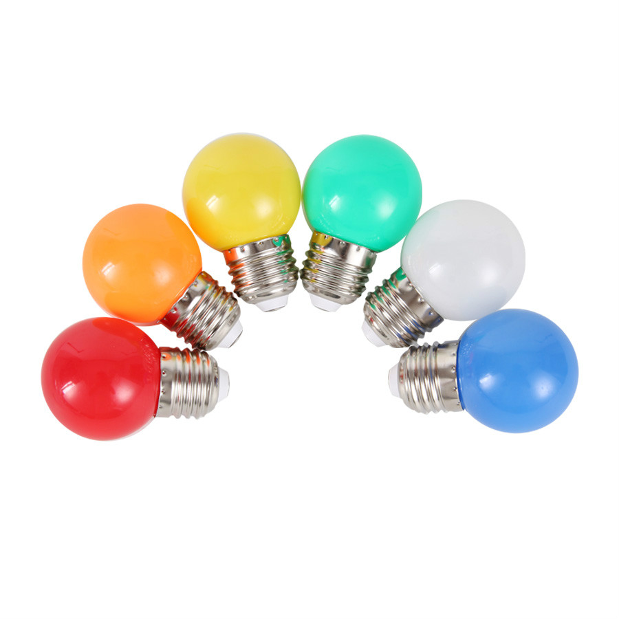 Bóng Đèn led E27 Tiết Kiệm Điện 3W Nhiều Màu Sắc