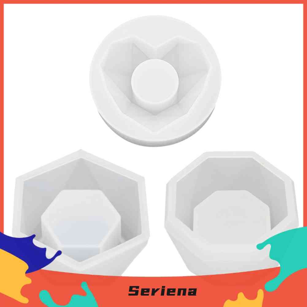 Khuôn Silicone Làm Chậu Hoa Sen Đá Thủ Công Tiện Dụng
